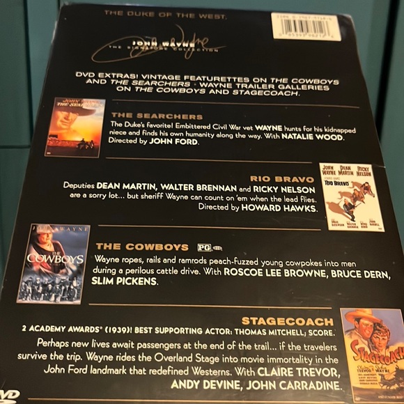 The John Wayne Signature Collection containing 4 DVDs! New! - Picture 4 of 4